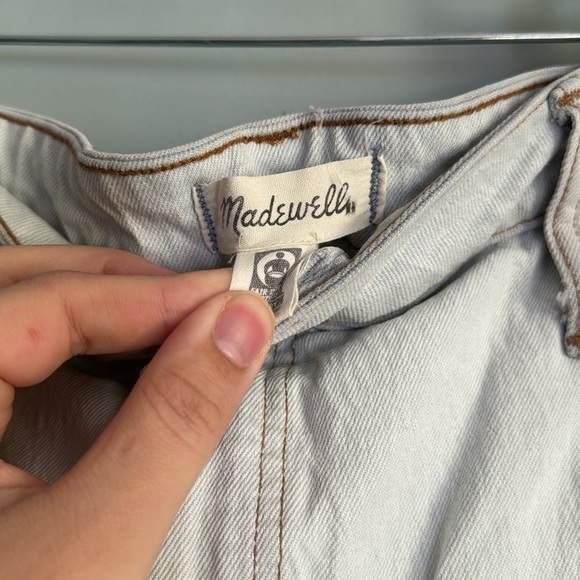 Madewell The Plus Perfect Vintage Wide-Leg Crop Jean in Edmunds Wash Sz 26W NWT - Picture 6 of 11